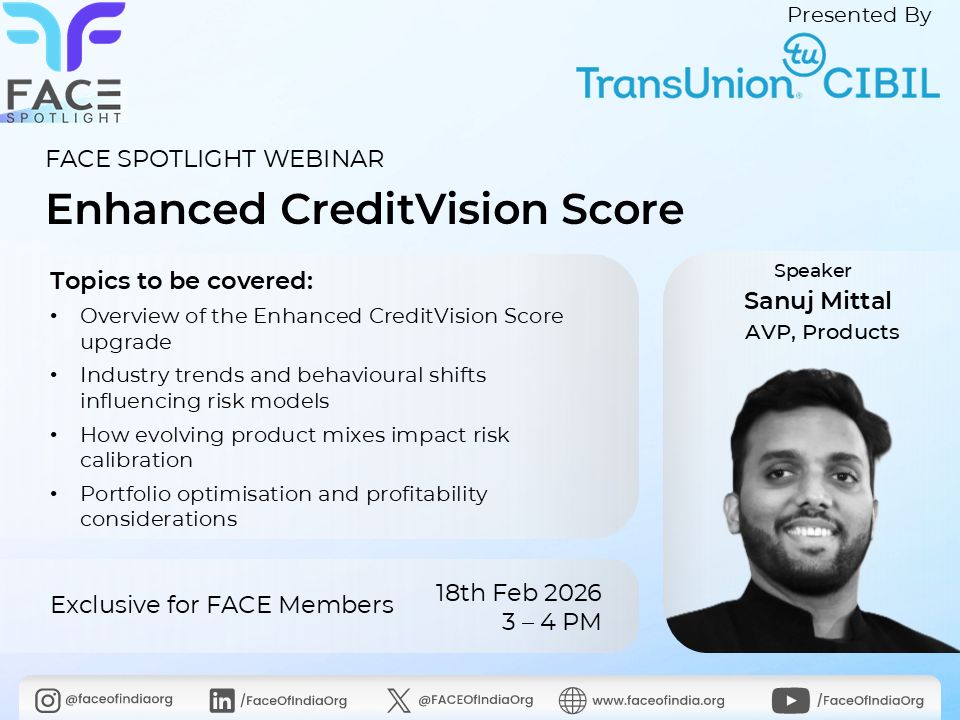 FACE Spotlight with TransUnion CIBIL Limited's presentation of its Enhanced CreditVision Score